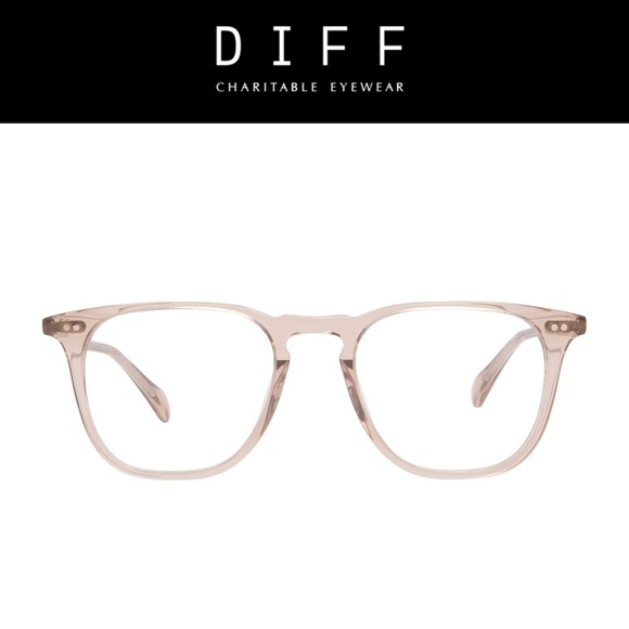 Diff Maxwell Vintage Crystal Blue Light Technology Glasses